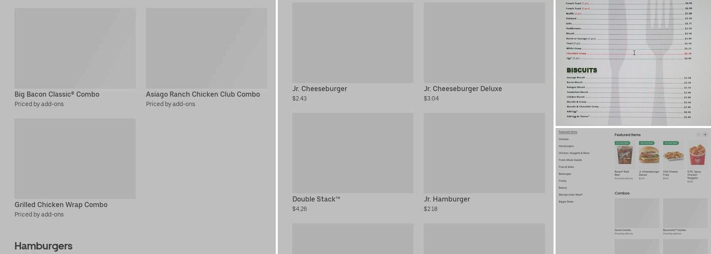 Nana's Taste & See Restaurant Menu