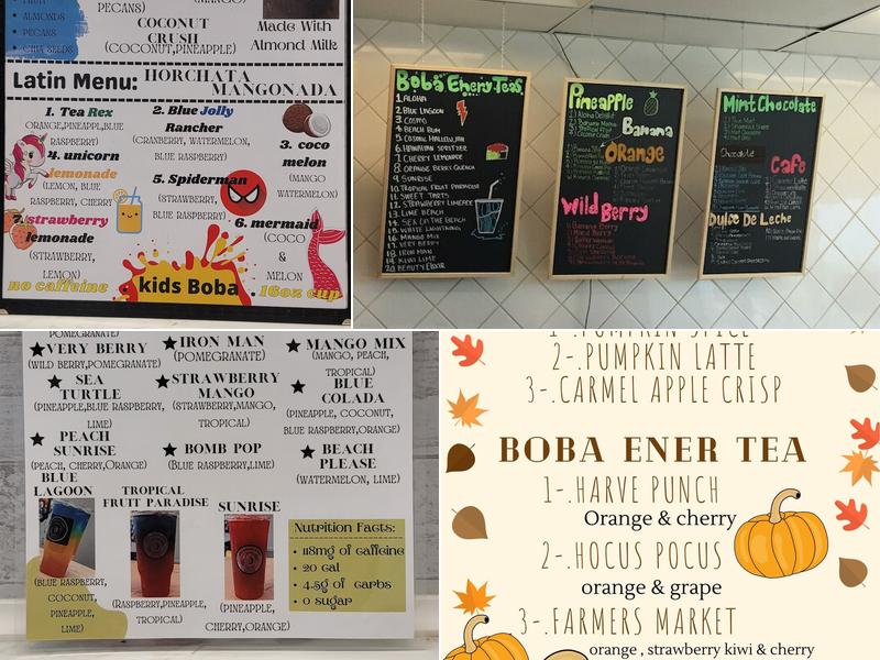 Nutrition Place Menu