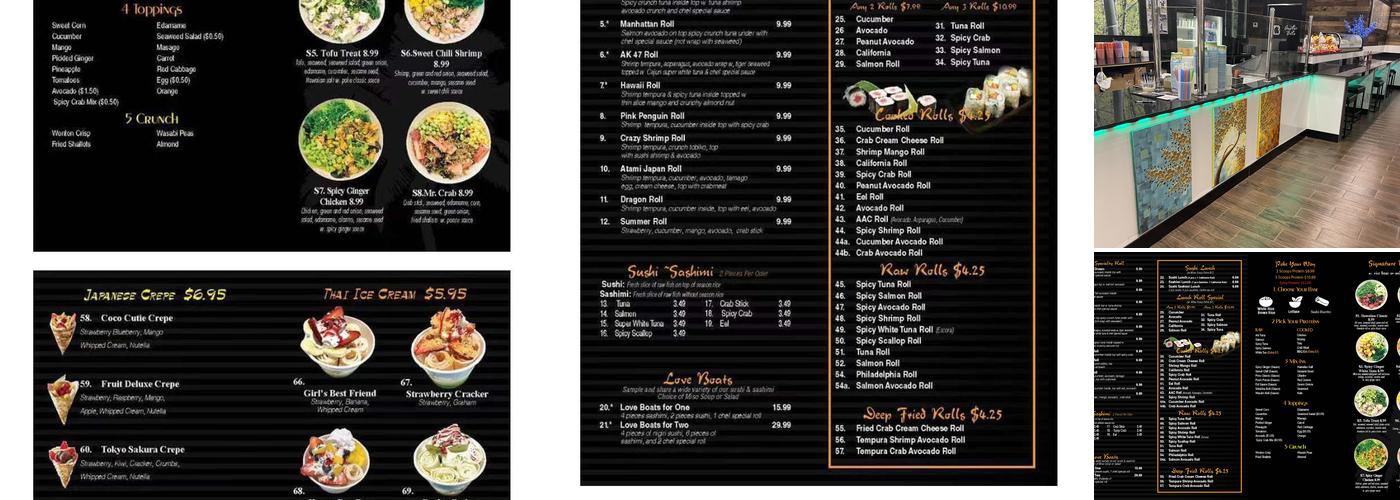 Arctic Bite Dunkirk Menu