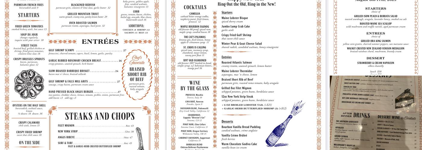 Grille on Main Menu