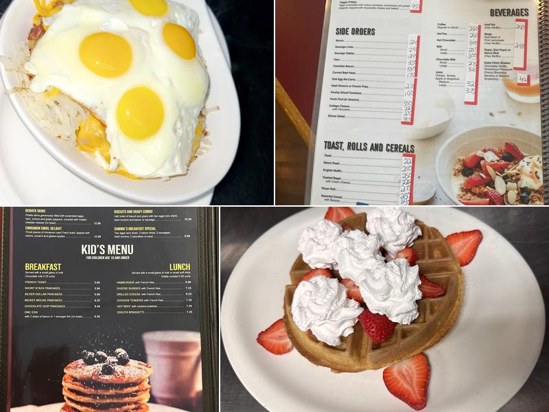 Sammie's Cafe & Pancake House Menu