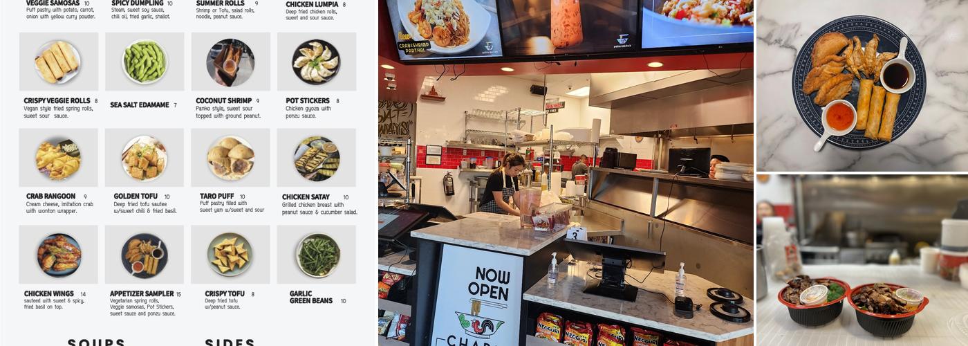 Charm Thai Kitchen Menu