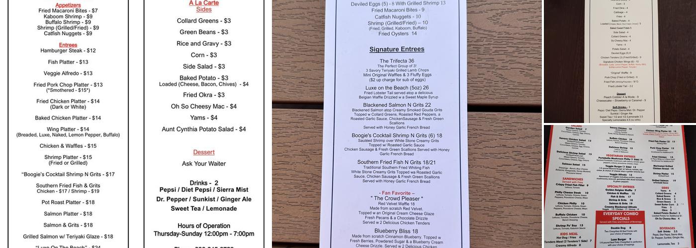 District 924 Menu