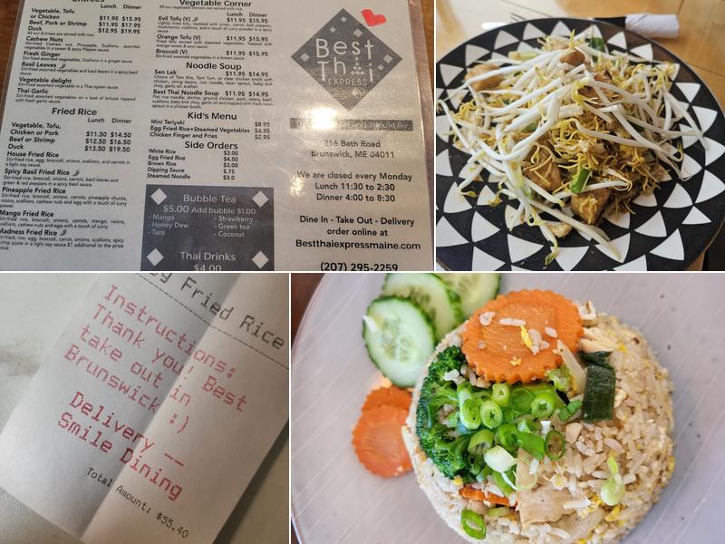 Best Thai Express Menu