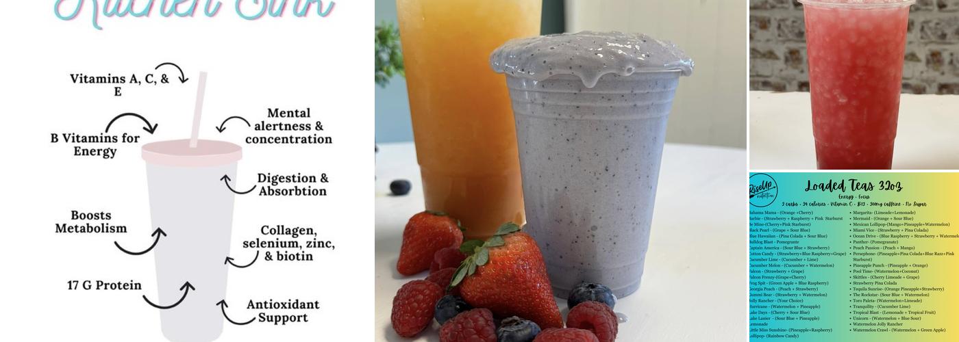 Rise Up Nutrition Menu