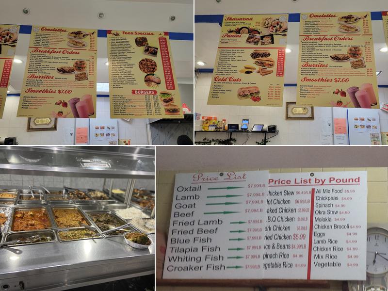 Halal Menu