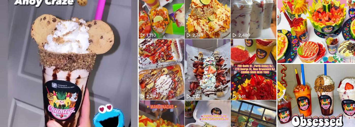 Chamoyz Snack Bar Menu