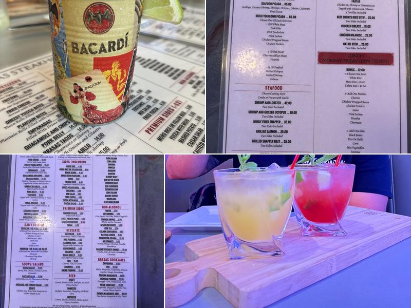 Brasas steakhouse & Grill Menu