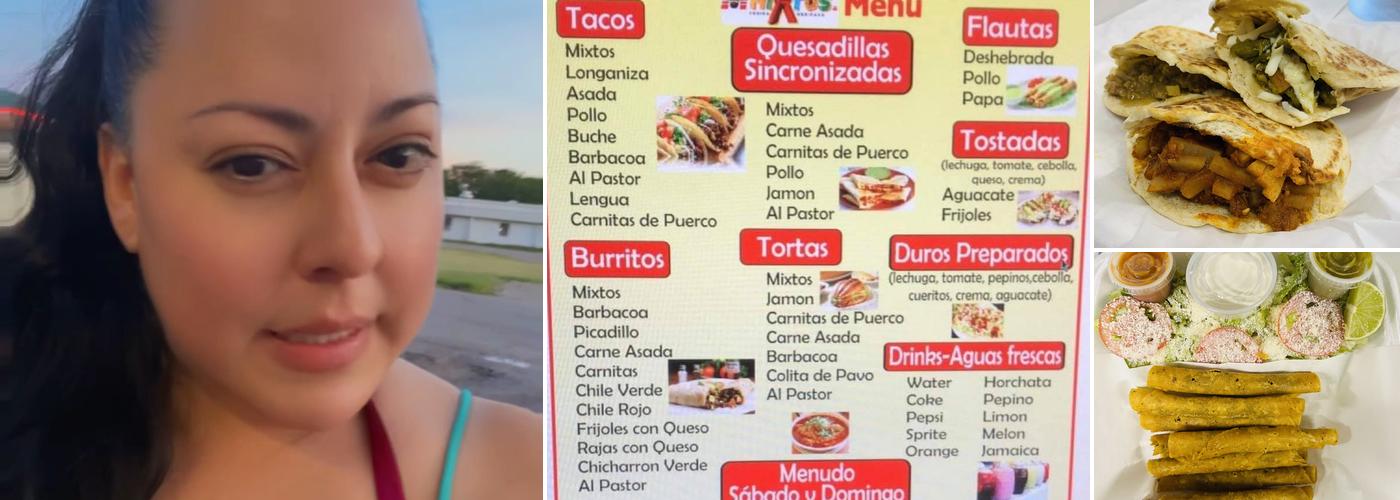 MIXTOS COCINA MEXICANA Menu