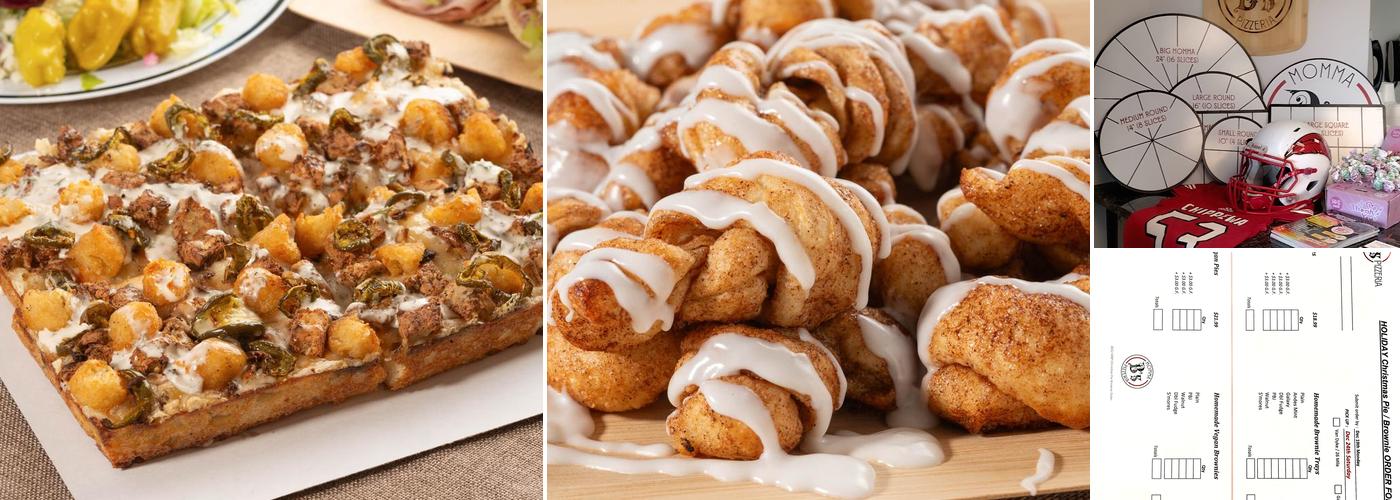 Momma B's Pizzeria Menu