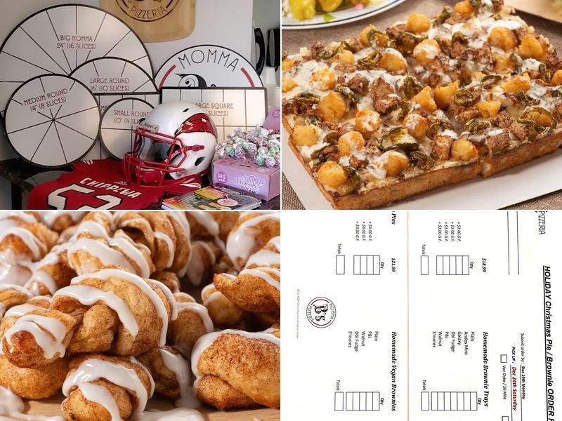 Momma B's Pizzeria Menu