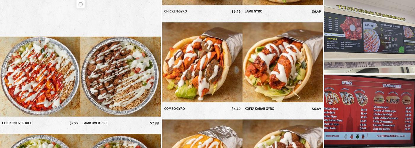 Naz's Halal Food - Ellicott City Menu