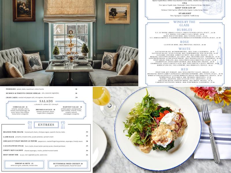 Blue Door Kitchen & Garden Menu