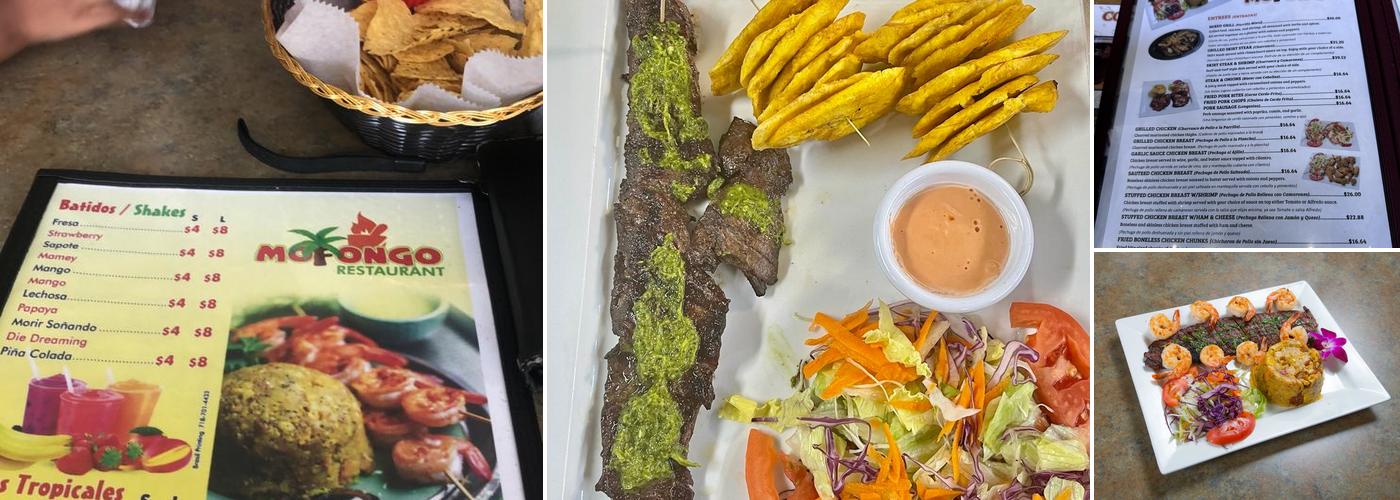 Mofongo Restaurant Menu