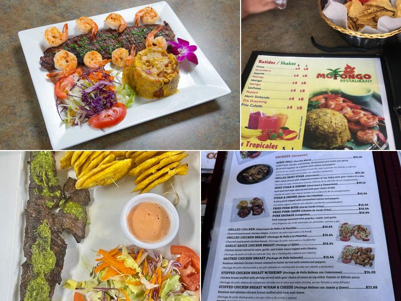 Mofongo Restaurant Menu