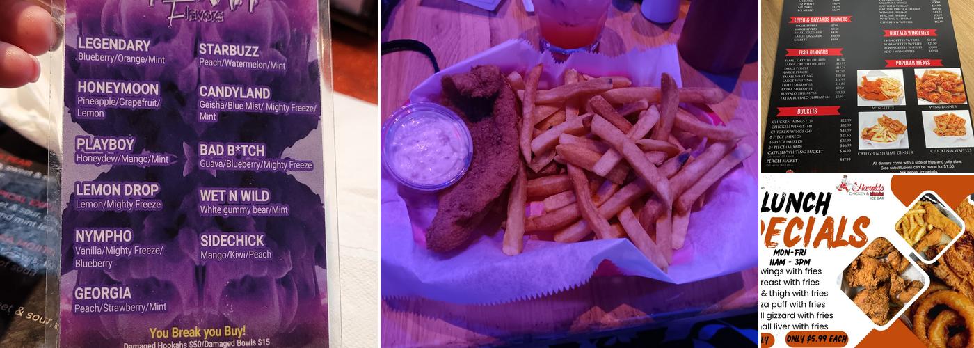 Harold's Chicken & Ice Bar Menu