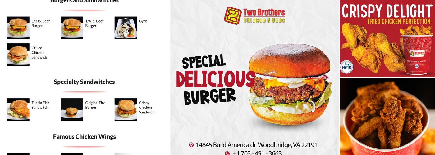 Two Brothers Express Menu