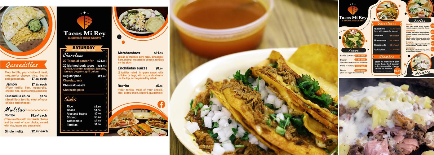 Tacos Mi Rey Menu