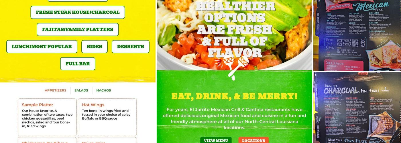 El Jarrito Mexican Grill Menu