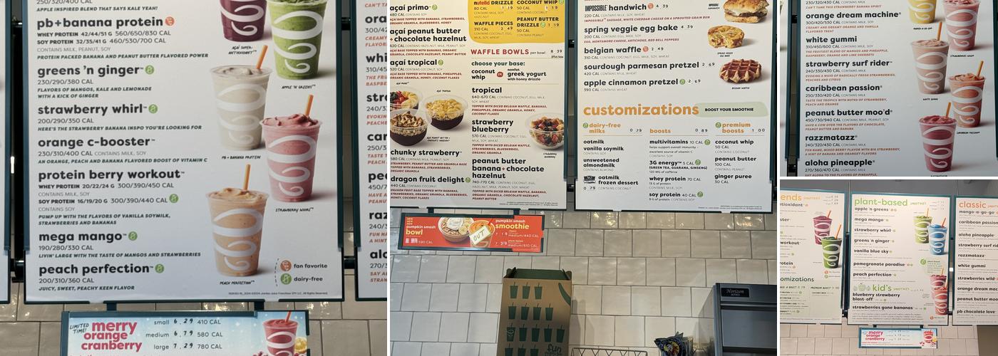 Jamba Menu