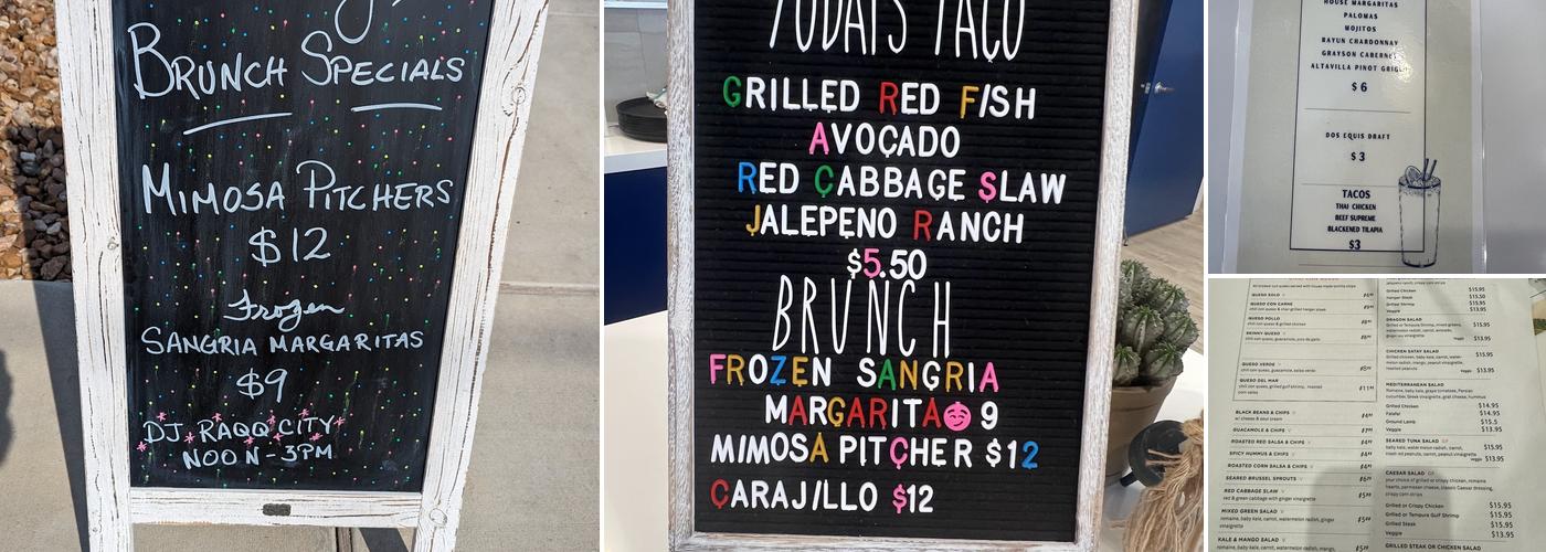 Fusion Eats Menu