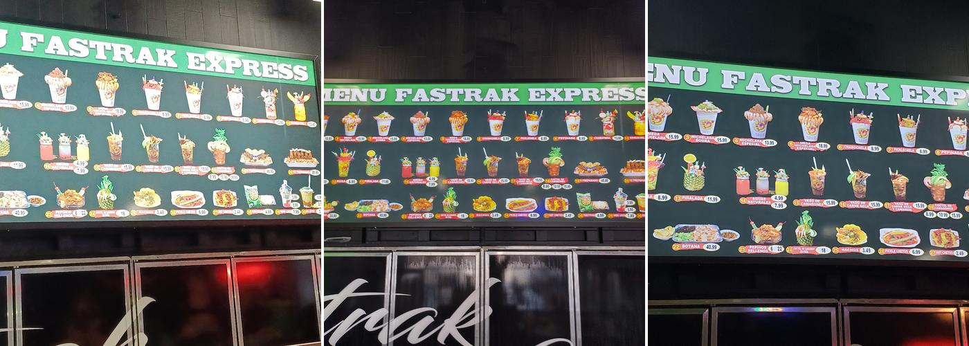 Fastrak 6 Menu