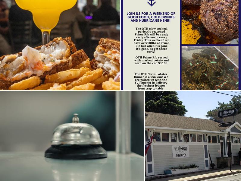 Off the Hook Bar and Grill Menu