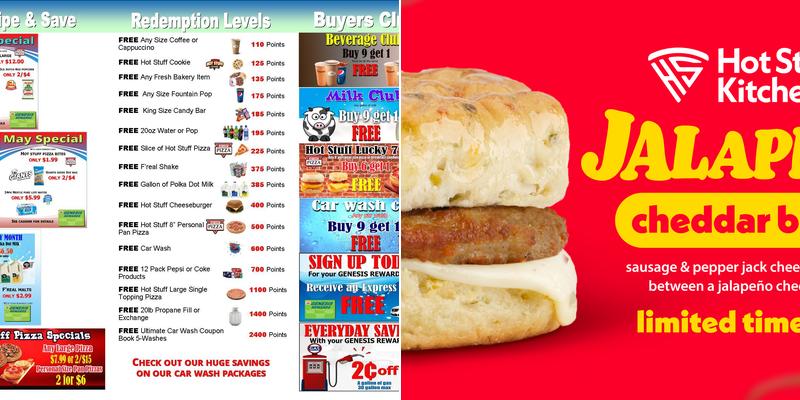 Hot Stuff Pizza Menu