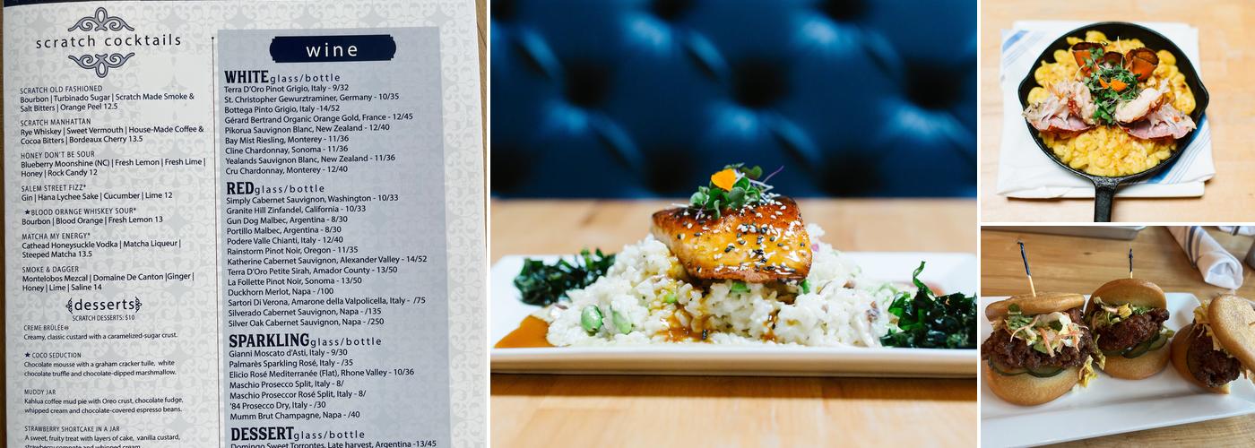 Scratch Kitchen & Taproom Menu