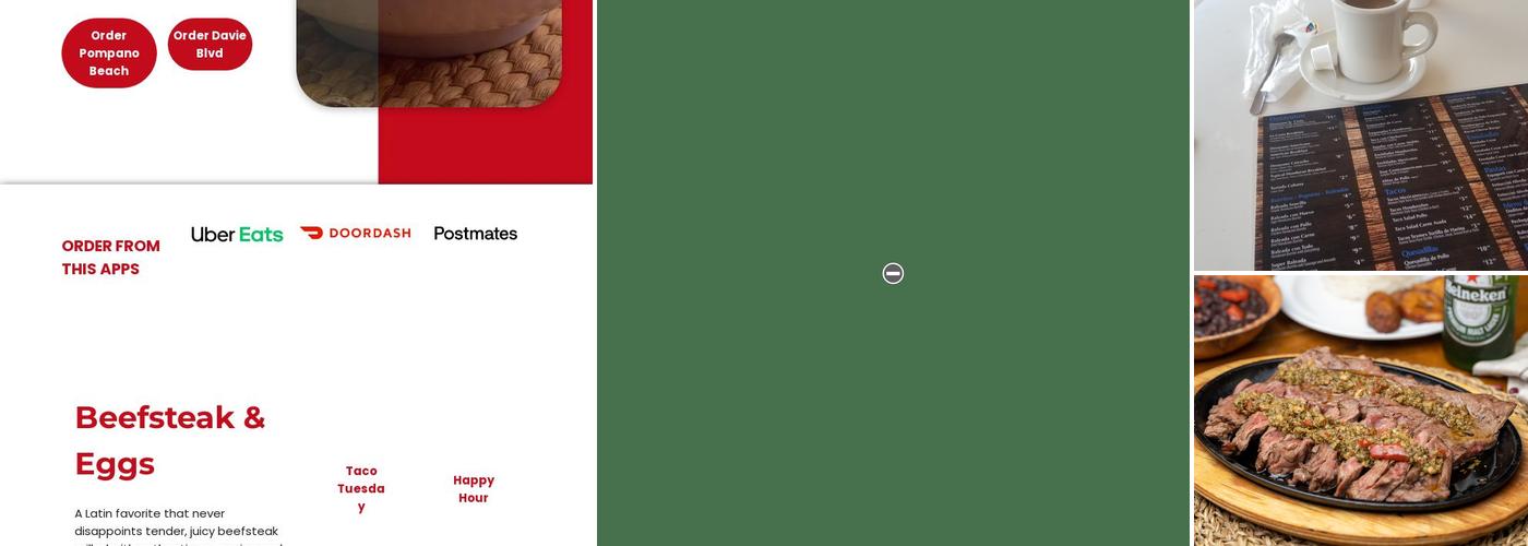 Las Carnitas Pompano Beach Menu