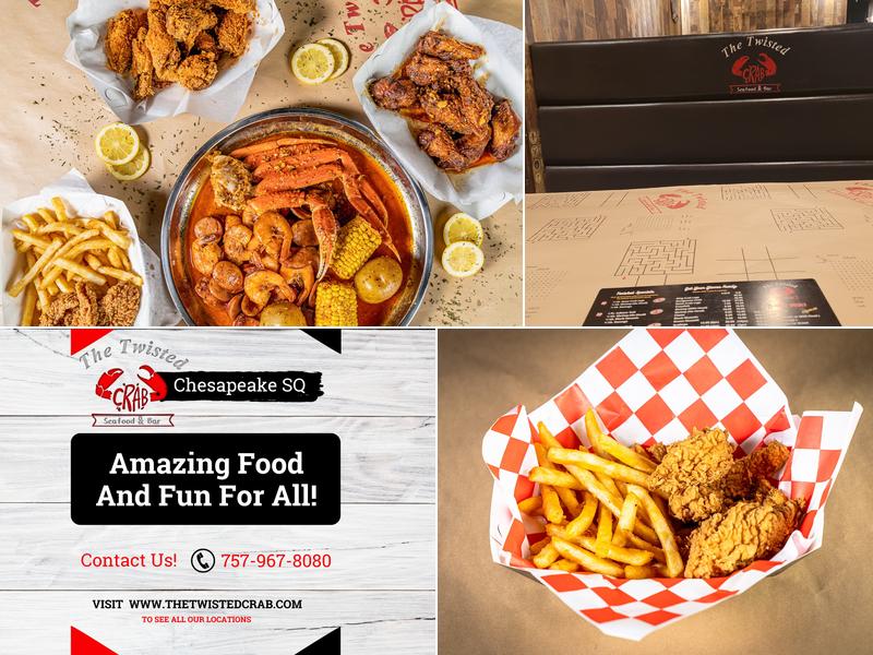 The Twisted Crab - Chesapeake Square Mall Menu