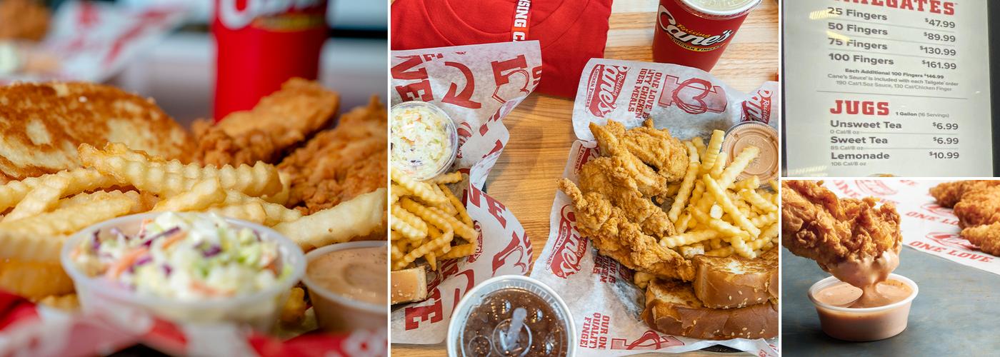 Raising Cane's Chicken Fingers Menu