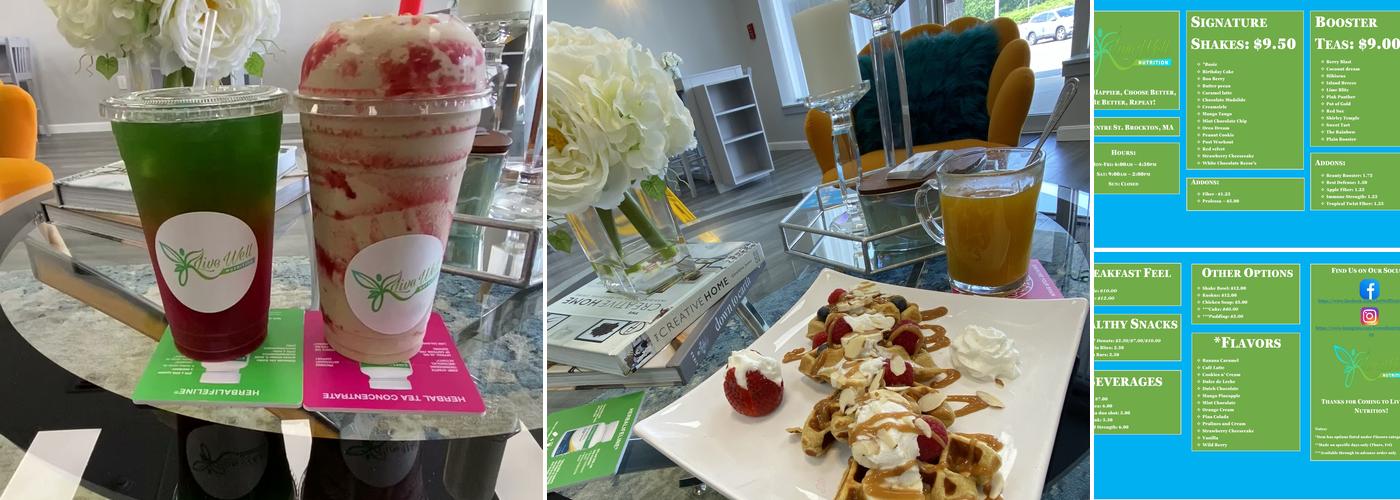 Herbalife (Live Well Nutrition LLC) Menu