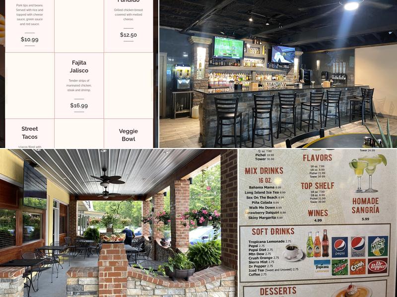 Agave’s Gainesboro Menu