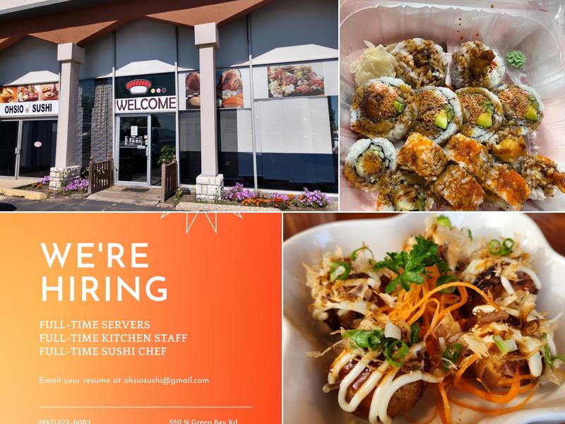 Ohsio Sushi 550 N Green Bay Rd, Waukegan