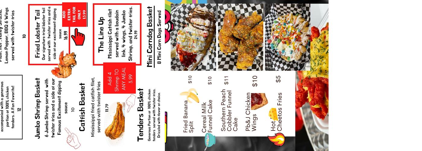 Fried Everything Menu