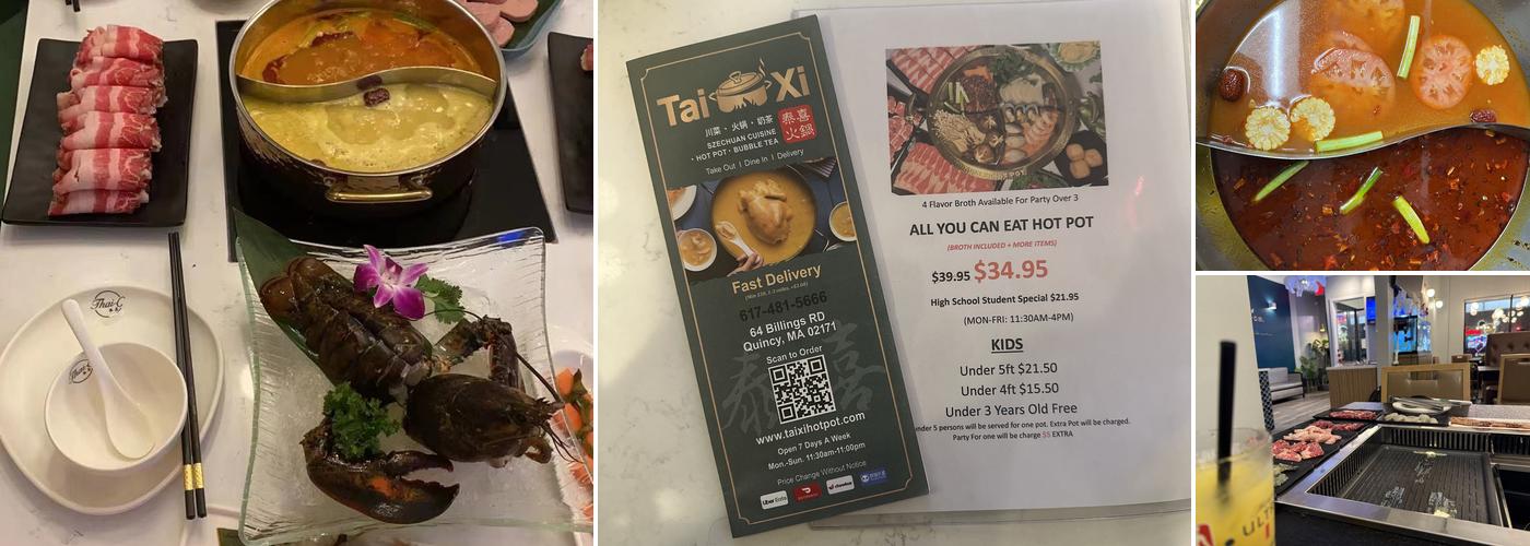 Tai Xi Hot Pot Menu