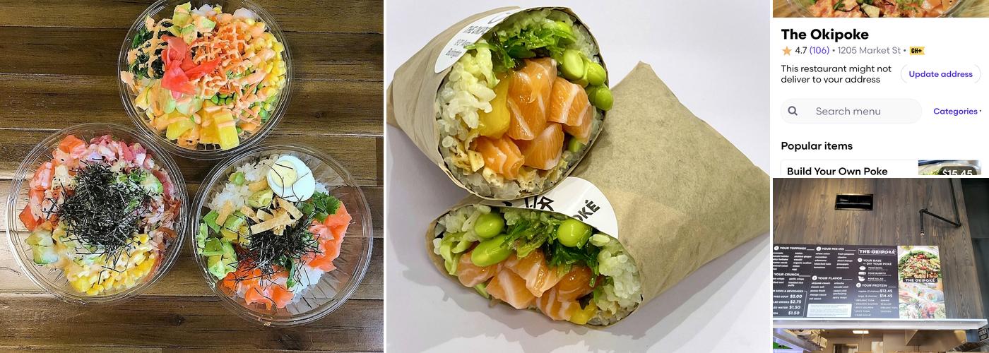 The Okipoke Lynnfield Menu