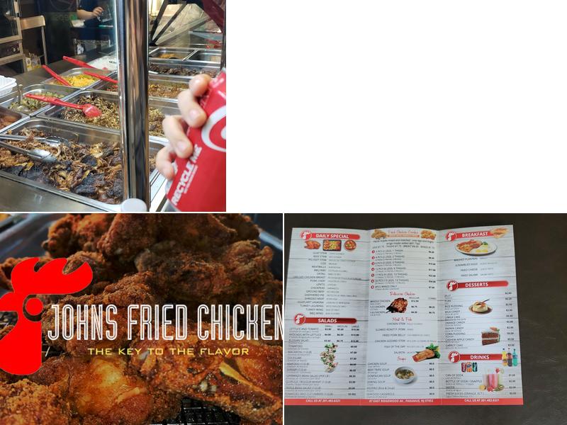 JOHN'S FRIED CHICKEN Menu