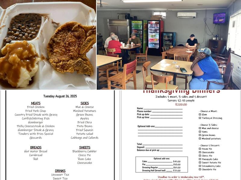 Omega's Market & Diner Menu