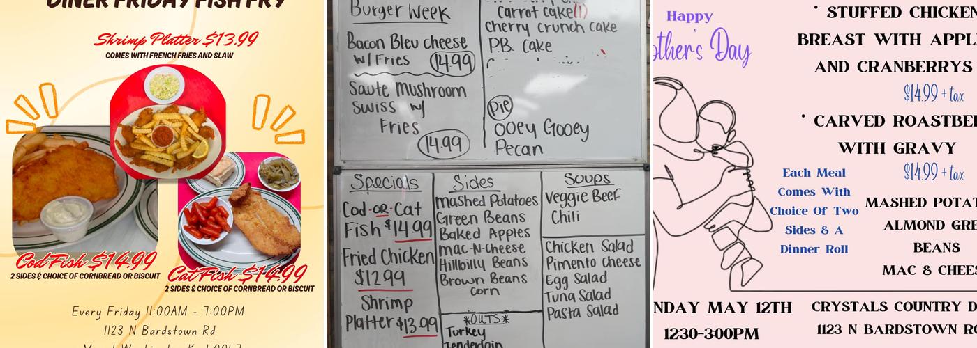 Mount Washington Smoothie Menu