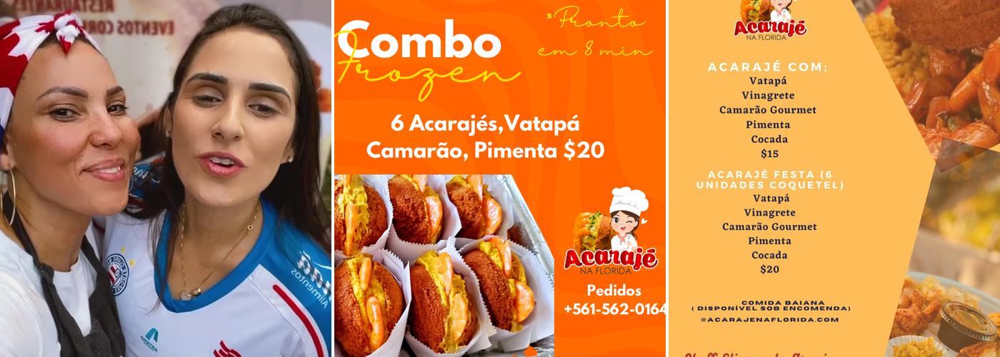 Acarajé Na Flórida Menu
