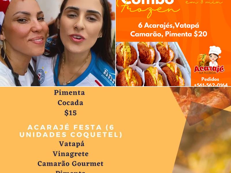 Acarajé Na Flórida Menu