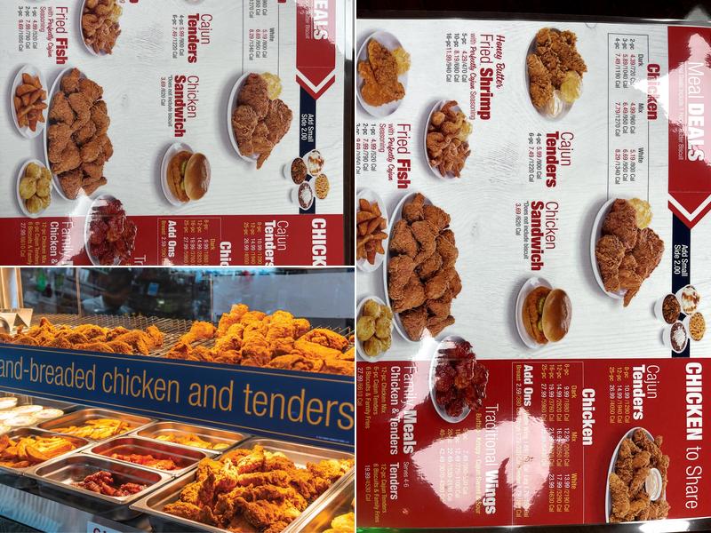 Krispy krunchy chicken Menu