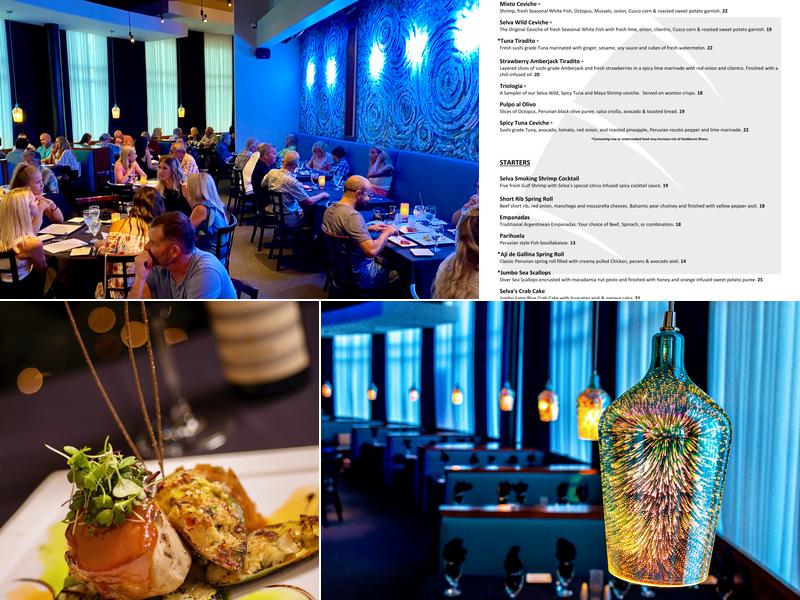 Selva Grill University Town Center Menu