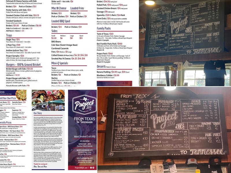 Project BBQ JC Menu