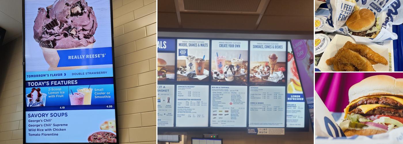 Culver’s Menu