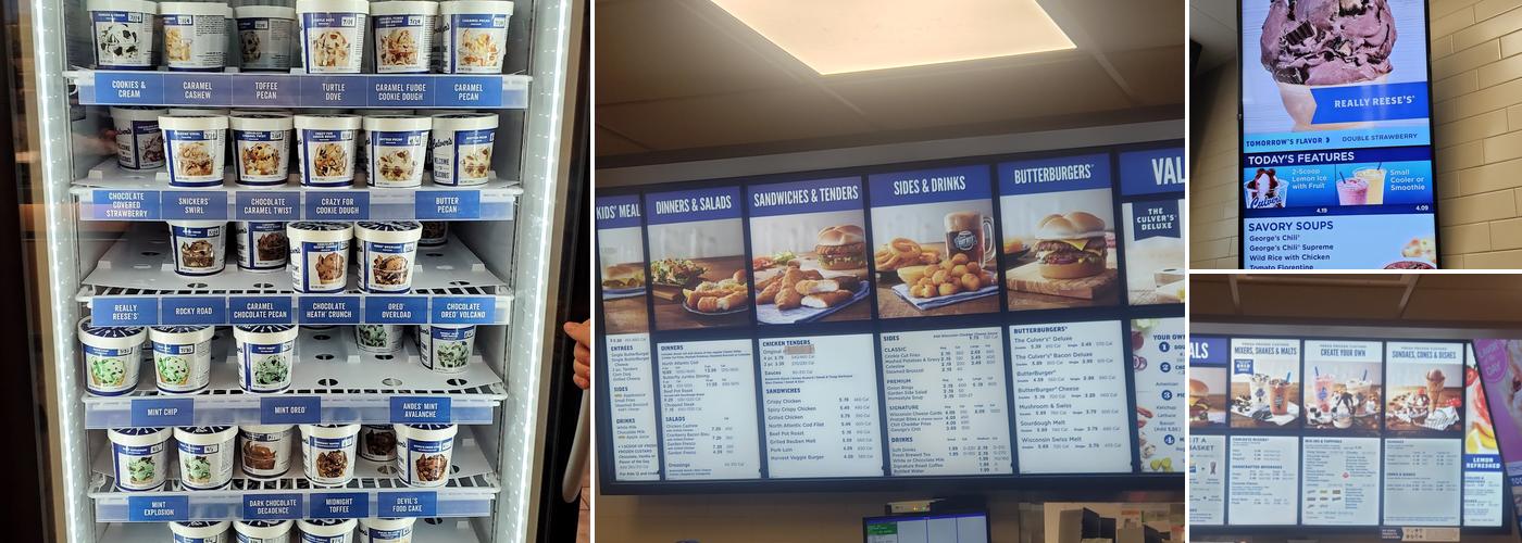 Culver’s Menu