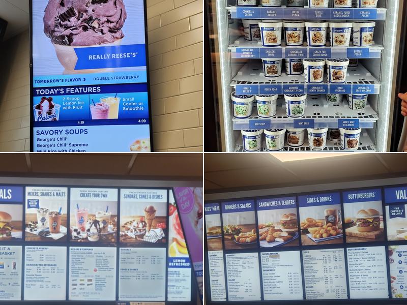 Culver’s Menu