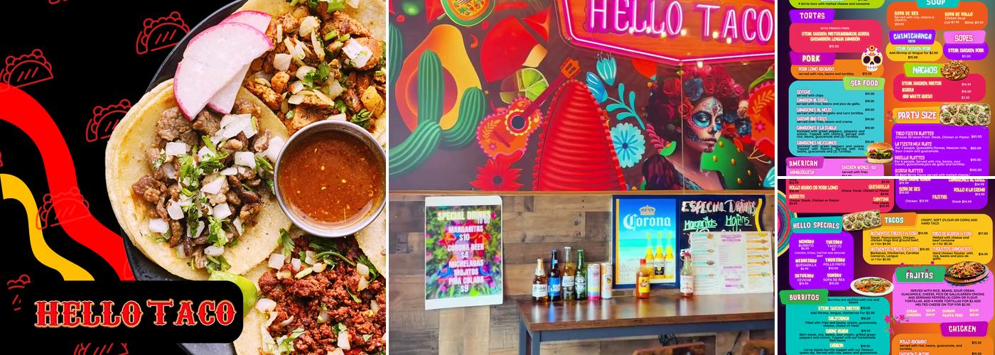 HELLO TACO Menu